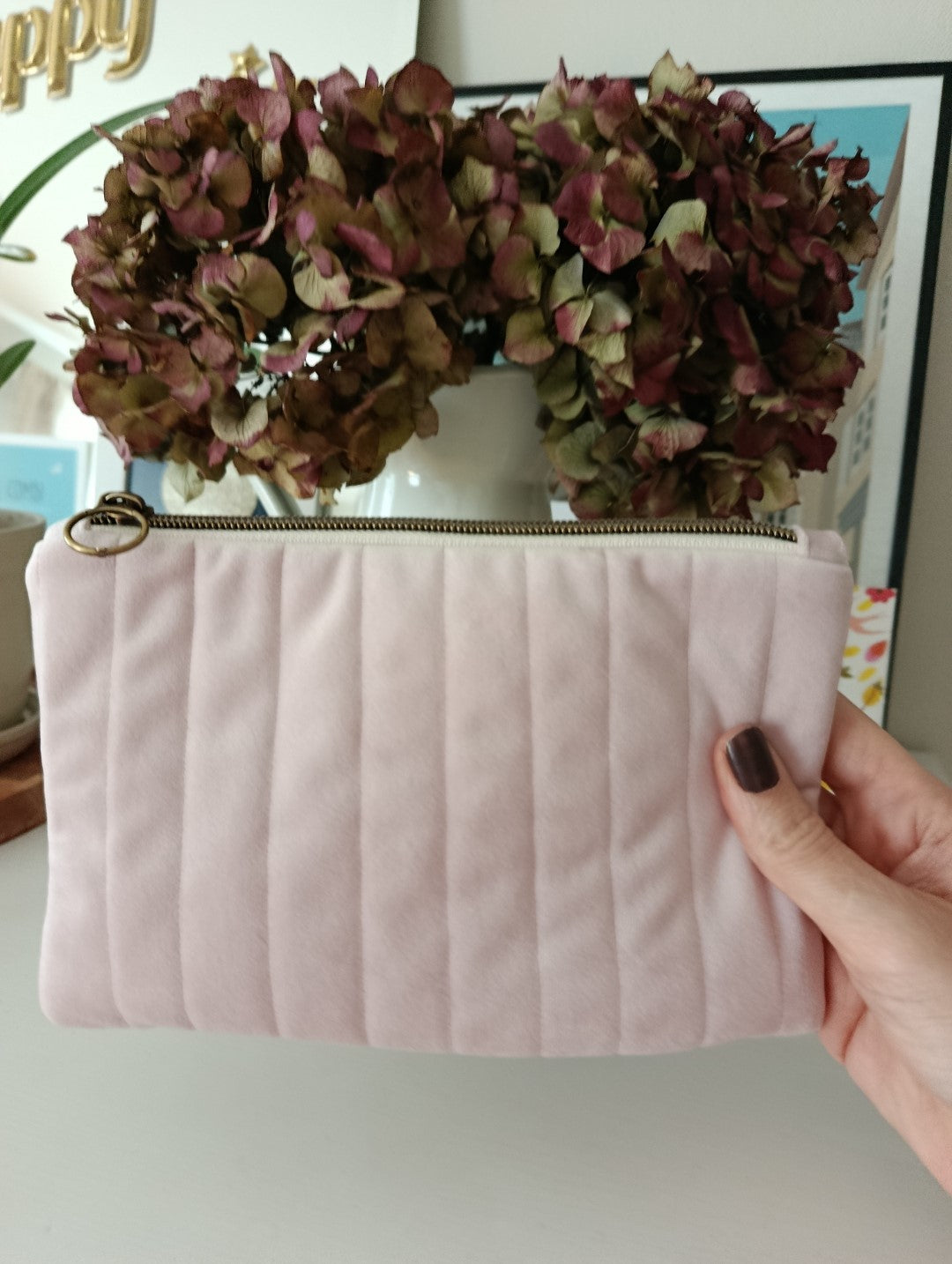 Pochette velours